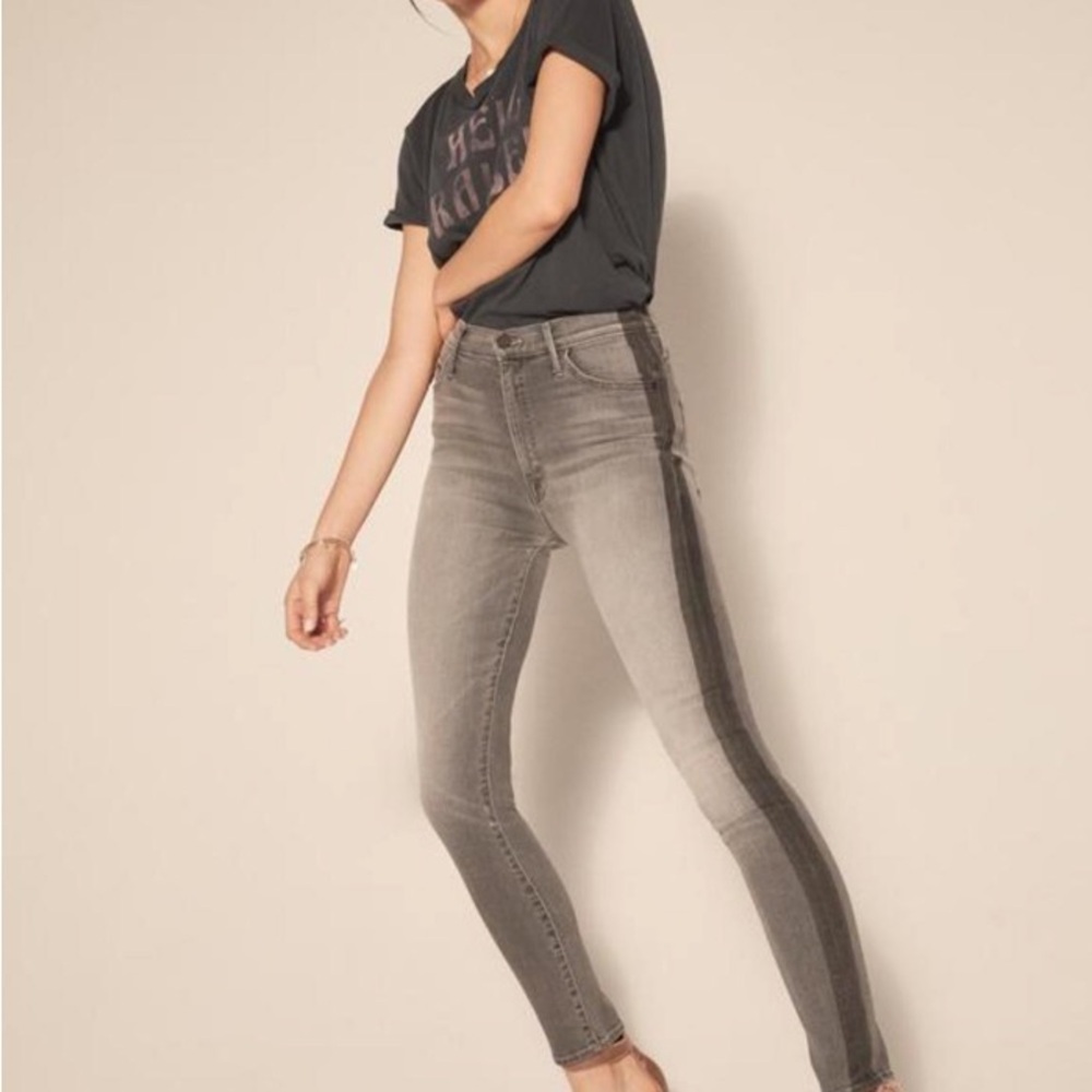 MOTHER Swooner High Rise Skinny Jeans